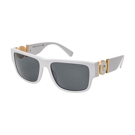 mens white versace sunglasses|Versace designer sunglasses for men.